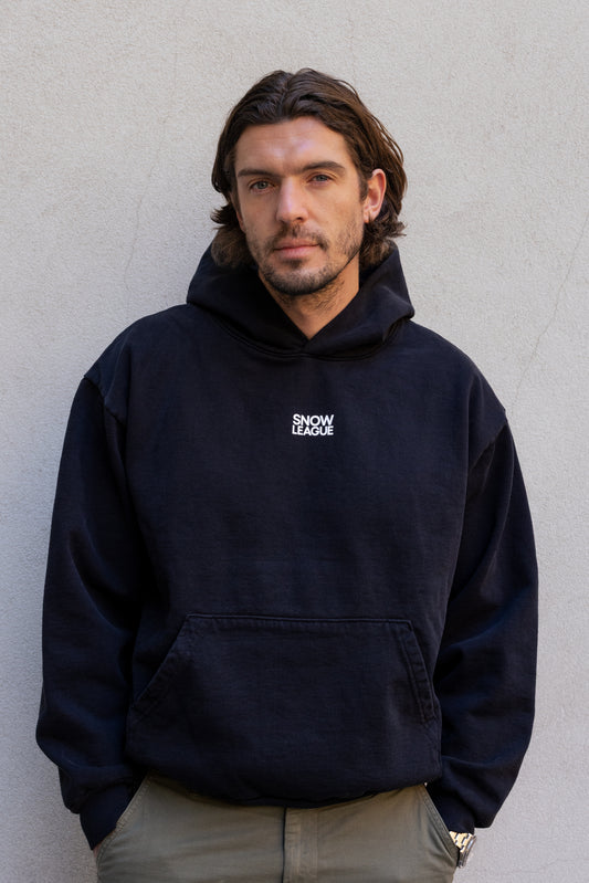 SNOW LEAGUE LOGO HOODIE