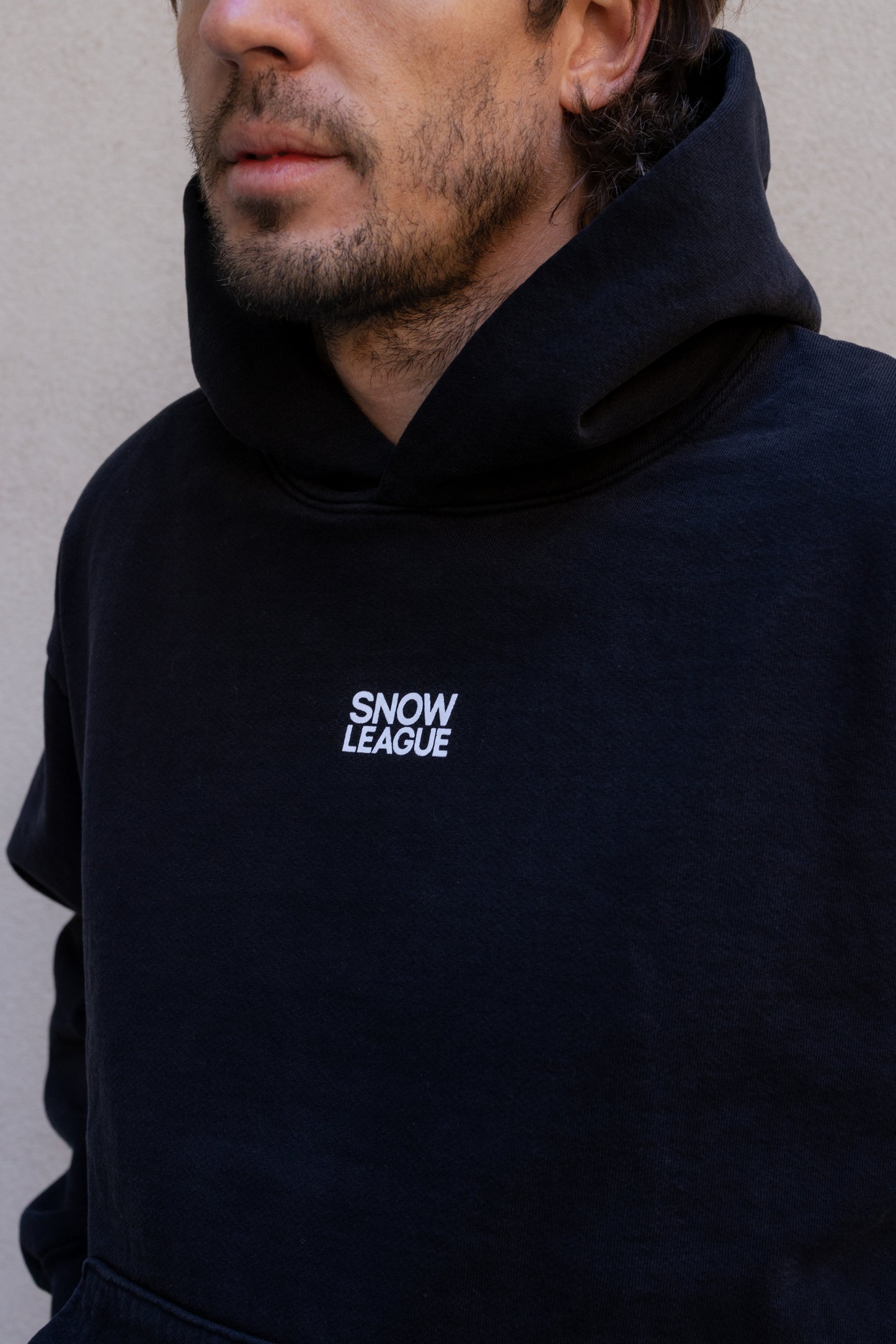 SNOW LEAGUE LOGO HOODIE