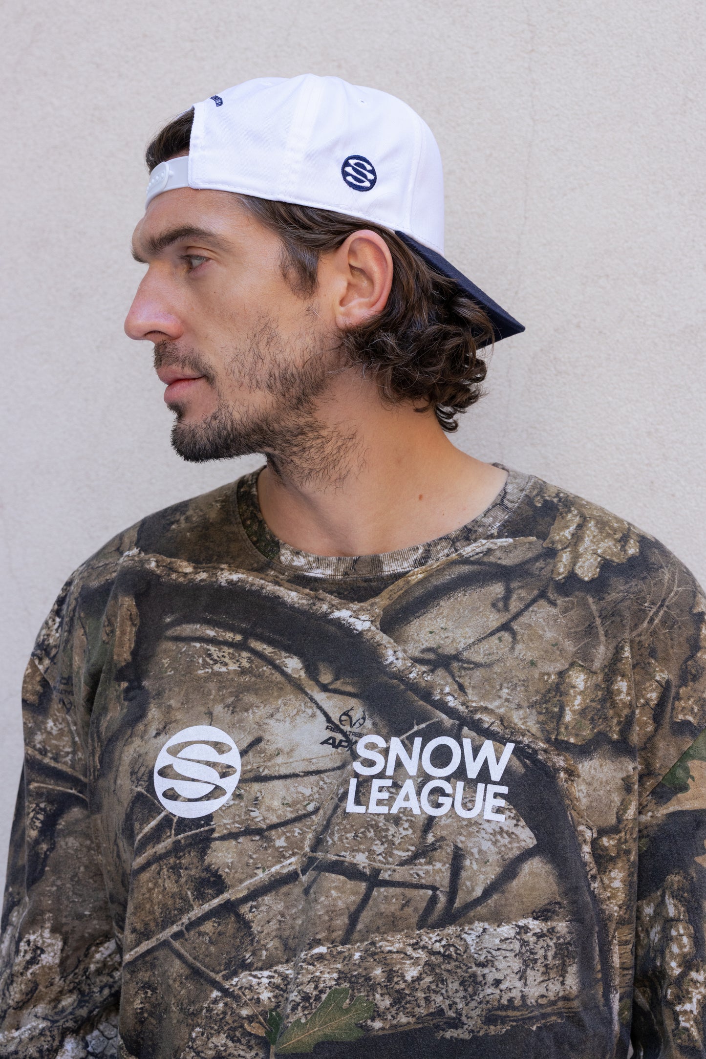 SNOW LEAGUE CAMO LONG SLEEVE T-SHIRT