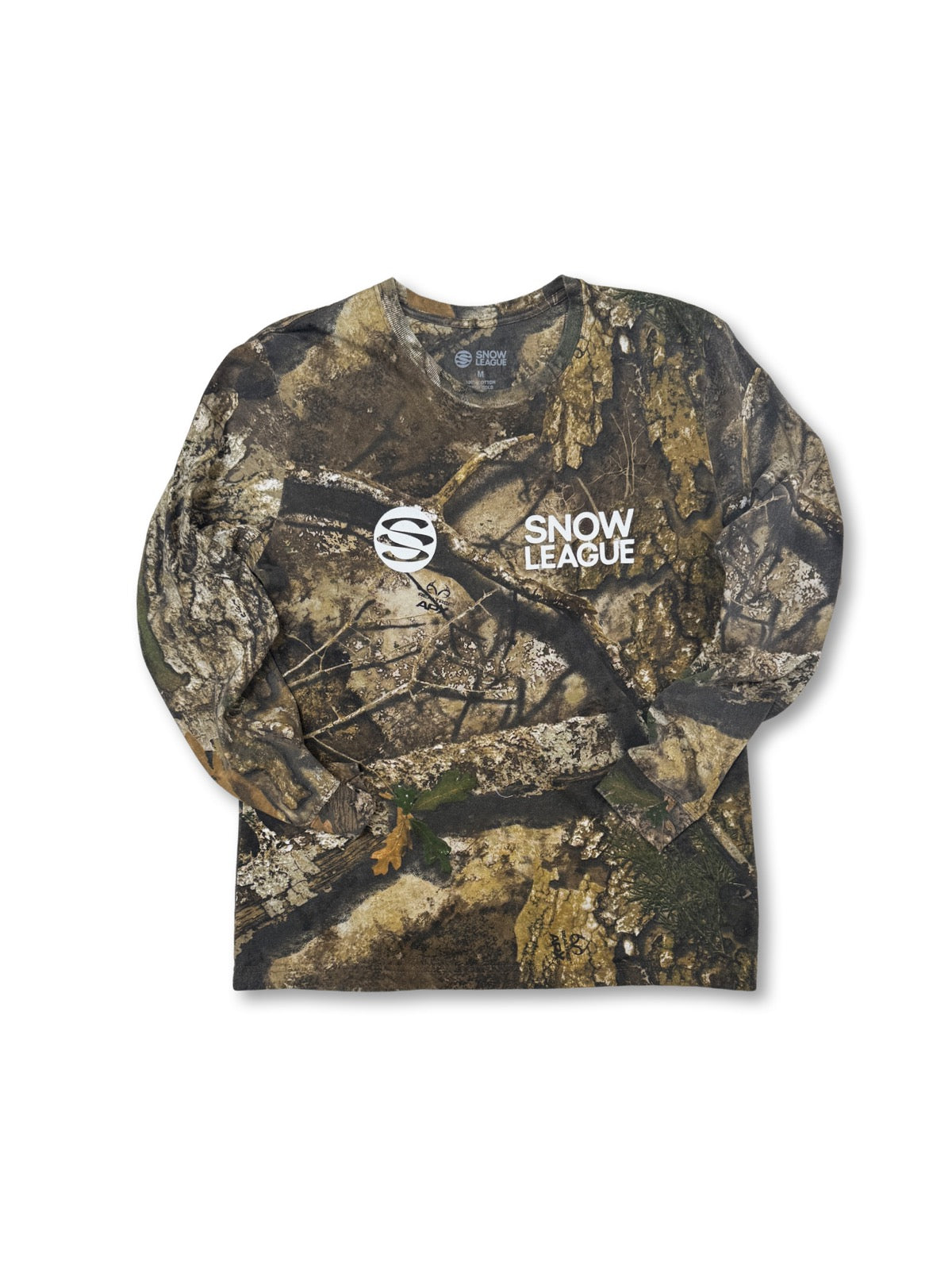 SNOW LEAGUE CAMO LS TEE