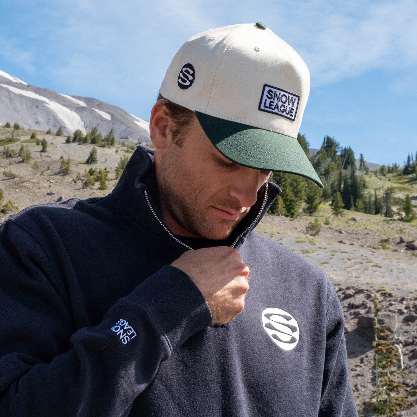 SNOW LEAGUE MID PROFILE HAT