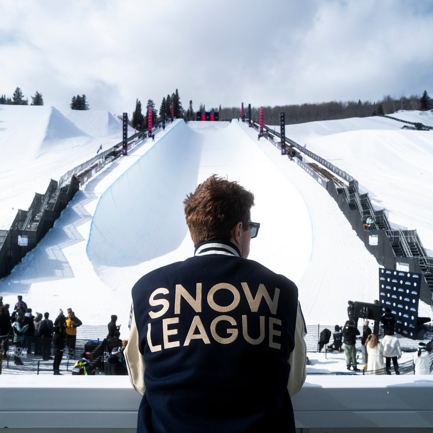 SNOW LEAGUE LETTERMAN JACKET