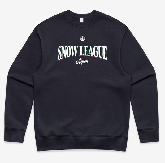 SNOW LEAGUE ASPEN CREWNECK SWEATER
