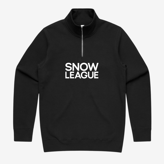 SNOW LEAGUE LOGO HALF-ZIP